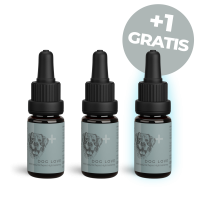 CBD Öl für Hunde Dog Love 2 + 1 Gratis