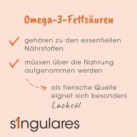 cdVet Singulares Lachsöl Die natürliche Omega-3-Kraft für deinen Hund und deine Katze